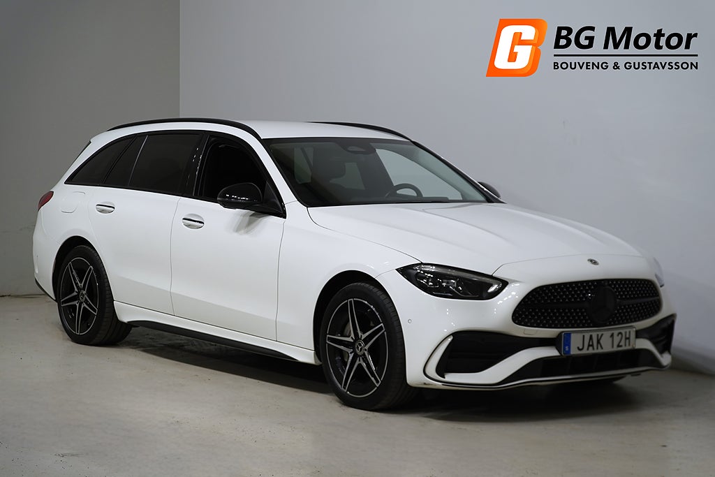 Mercedes-Benz C 300 T e 313HK AMG Line Drag/360/Elstolar/Moms