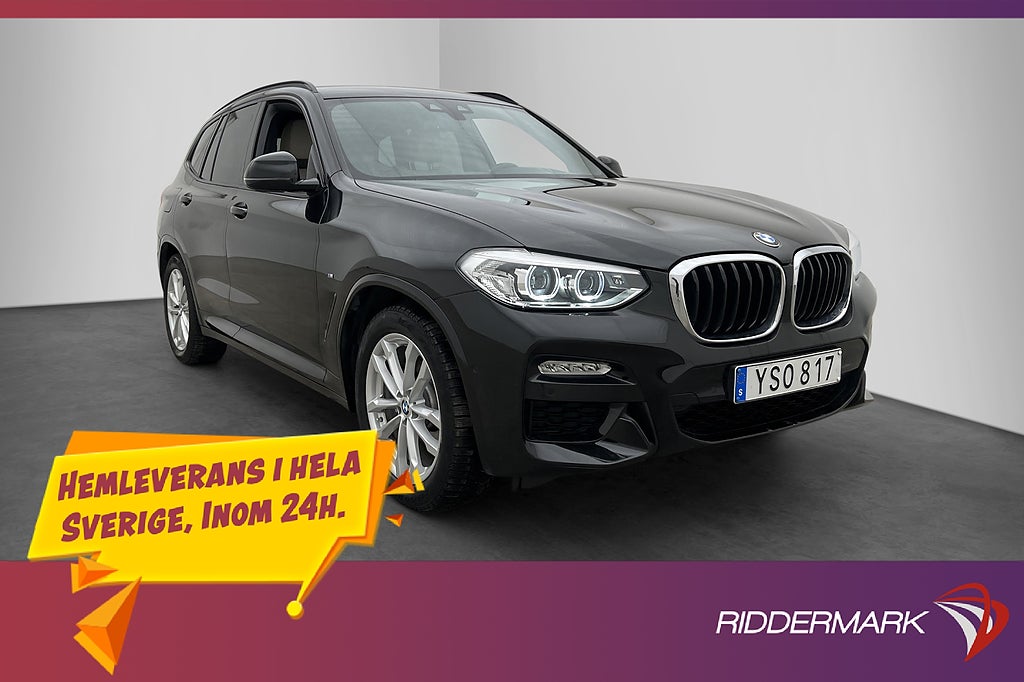 BMW X3 xDrive20d 190hk M-Sport Värmare Dragkrok Kamera
