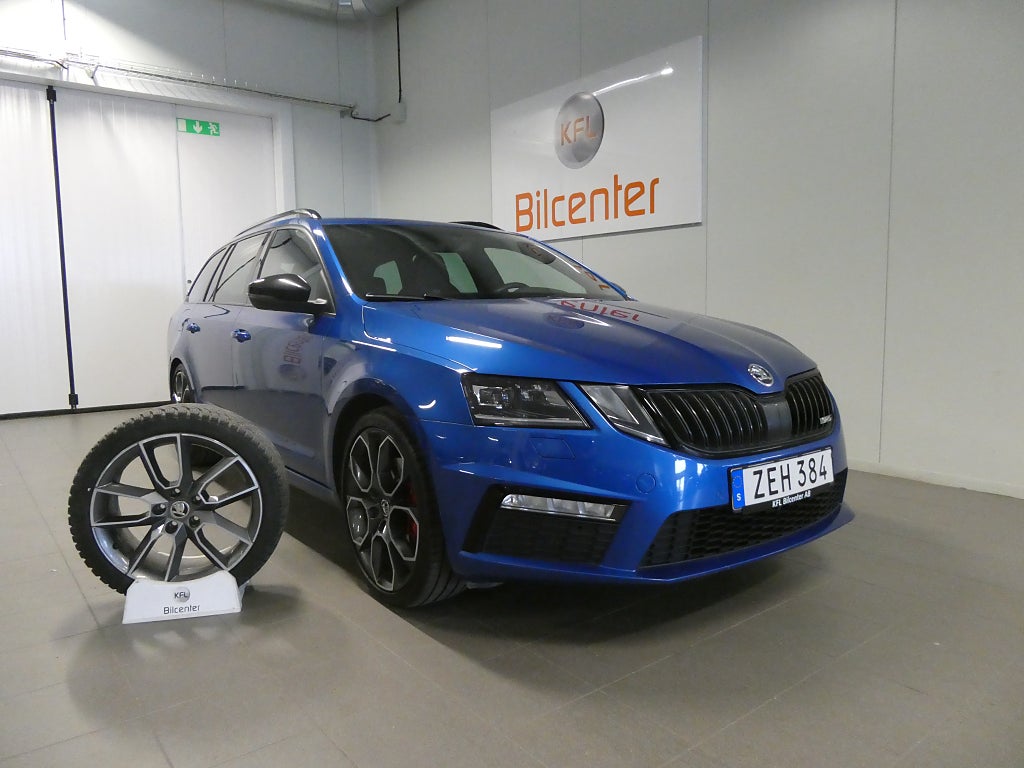 Skoda Octavia 2.0 TDI RS Drag-Kam-Värmare-Canton-SoV