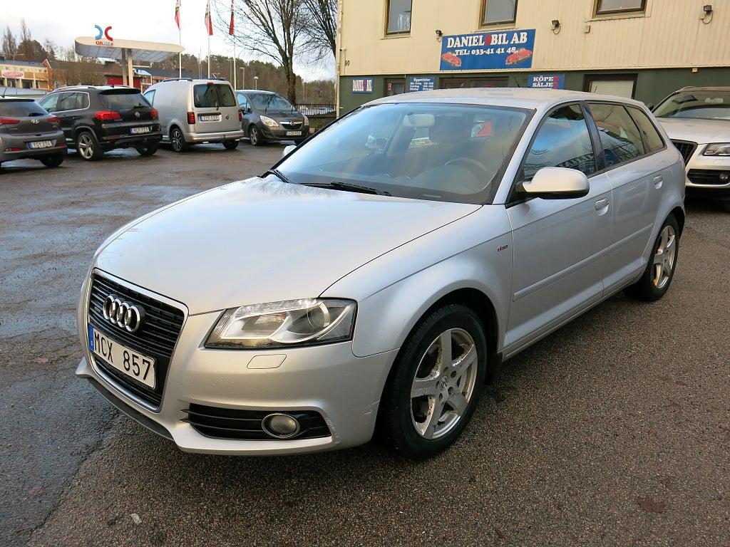 Audi A3 SB. 2.0 TDI 140HK quattro Attraction, Sport S-Line