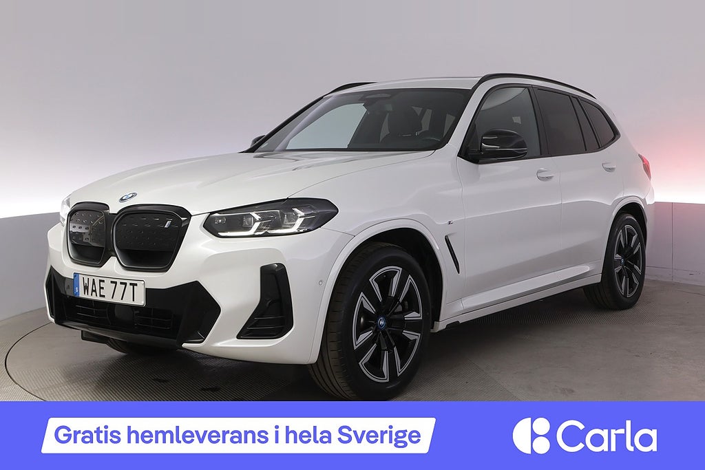 BMW iX3 Charged M-Sport Pano Kamera Elstol BLIS Drag 4.99%