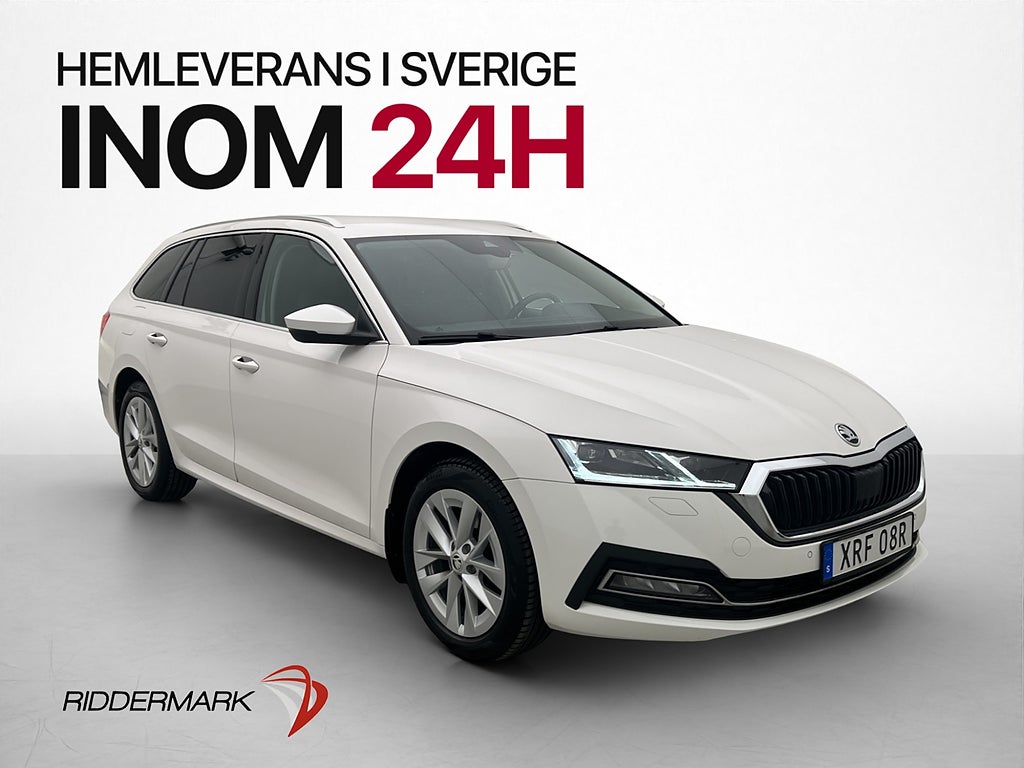 Skoda Octavia iV 204hk Cockpit P-Värmare B-Kamera Carplay