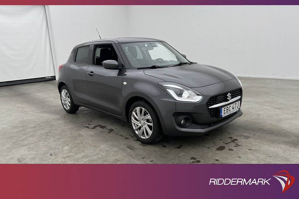 Suzuki Swift 1.2 83hk En-Brukare Värmare Kamera Adp-Fart