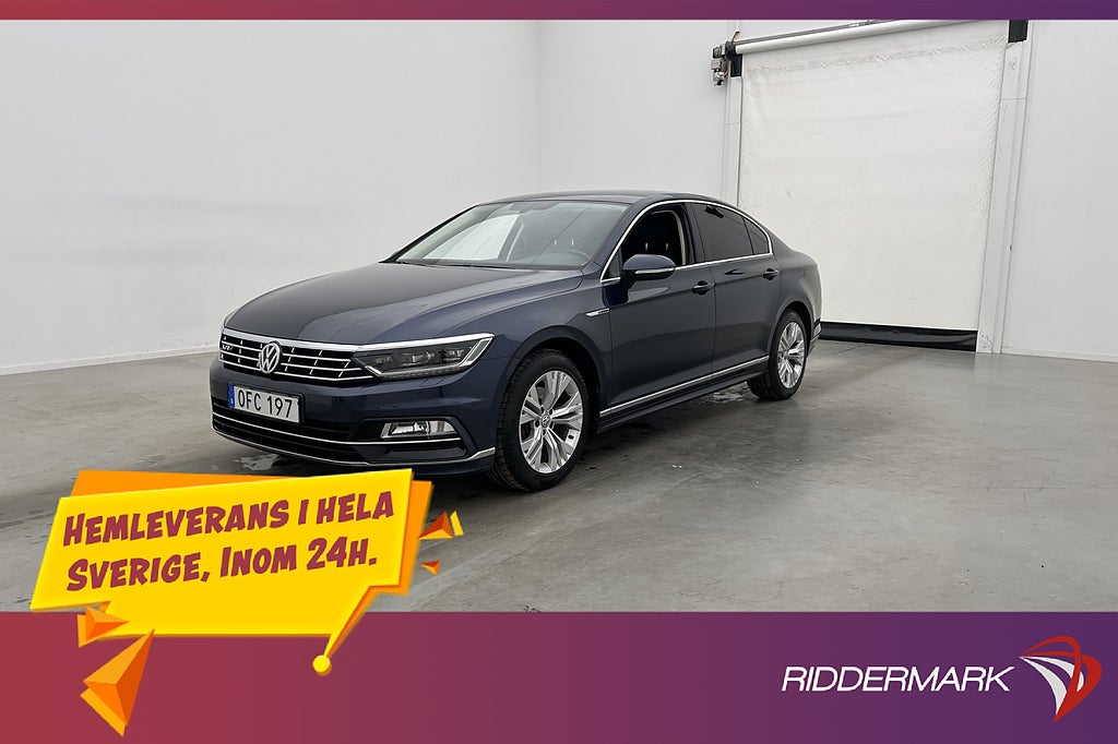 Volkswagen Passat GT 4M Värmare Drag Cockpit Skinn Kamera