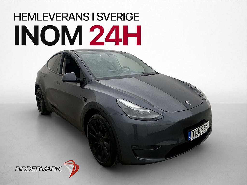 Tesla Model Y Long Range AWD Svensksåld Panorama MOMS