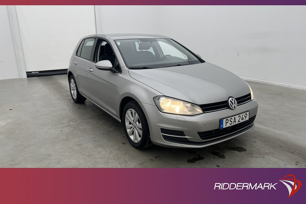 Volkswagen Golf TSI 105hk Adaptiv-fart Bluetooth 0.49L/Mil