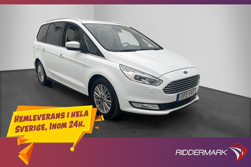 Ford Galaxy 2.0 TDCi Business 7 Sits Drag Skinn 2 Brukare