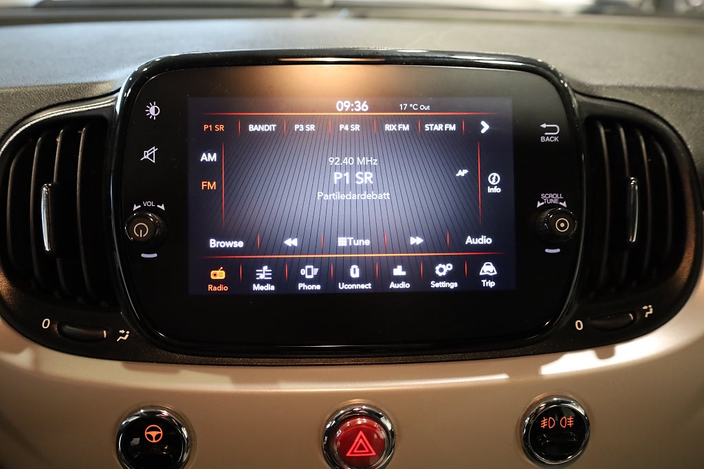 Fiat 500C 1.2 CAB AUT Lounge PDC Blåtand K-rems bytt 2021