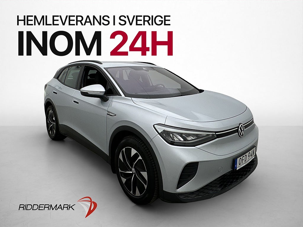 Volkswagen ID.4 Pro Performance Värmare Navi CarPlay MOMS
