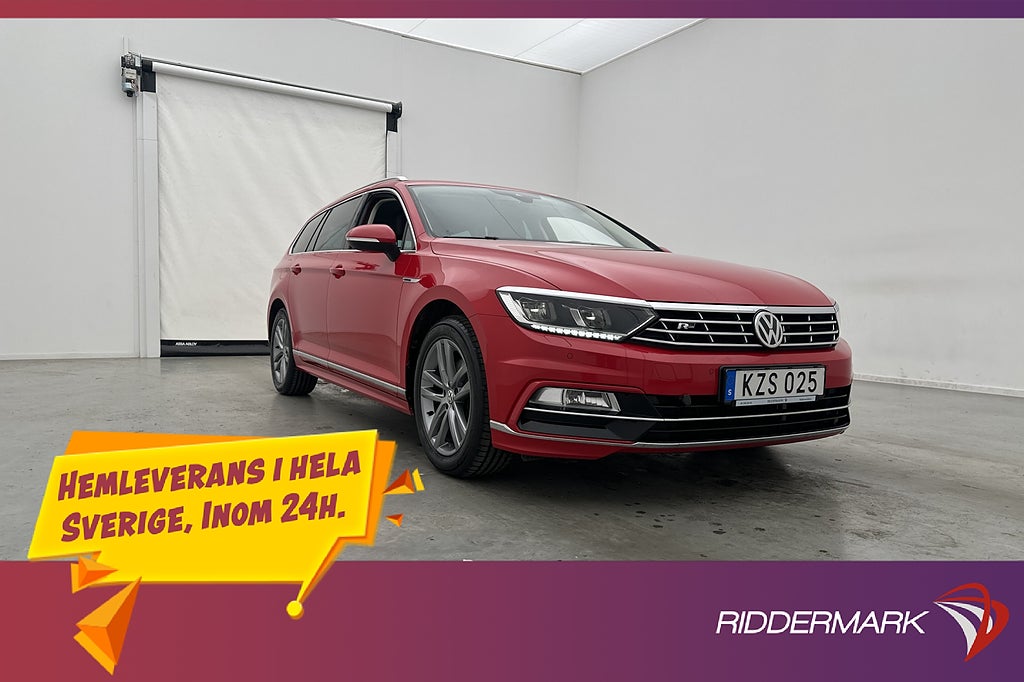 Volkswagen Passat 2.0 TDI 190hk 4M GT Cockpit Värmare Kamera