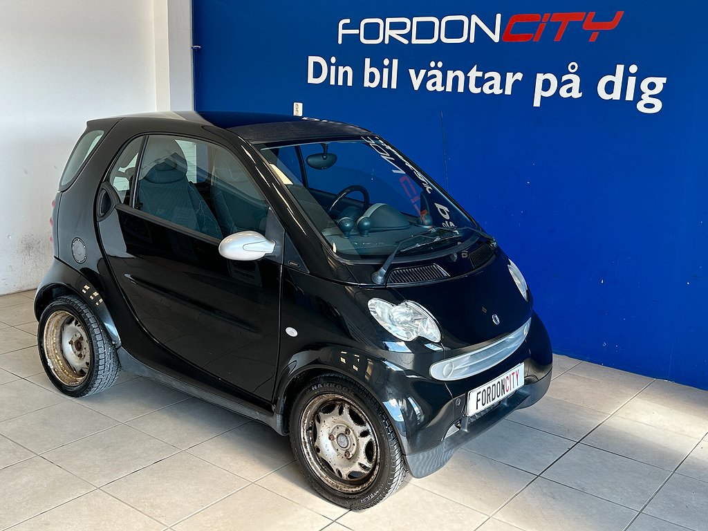 Smart fortwo 0.7 61hk Lågamil Automat Panorama Svensksåld 