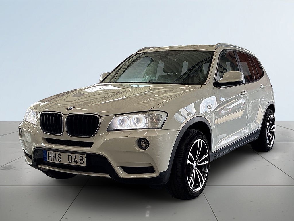 BMW X3 xDrive20d Steptronic S&V-hjul/Drag/M&K-värm/Pano/HiFi
