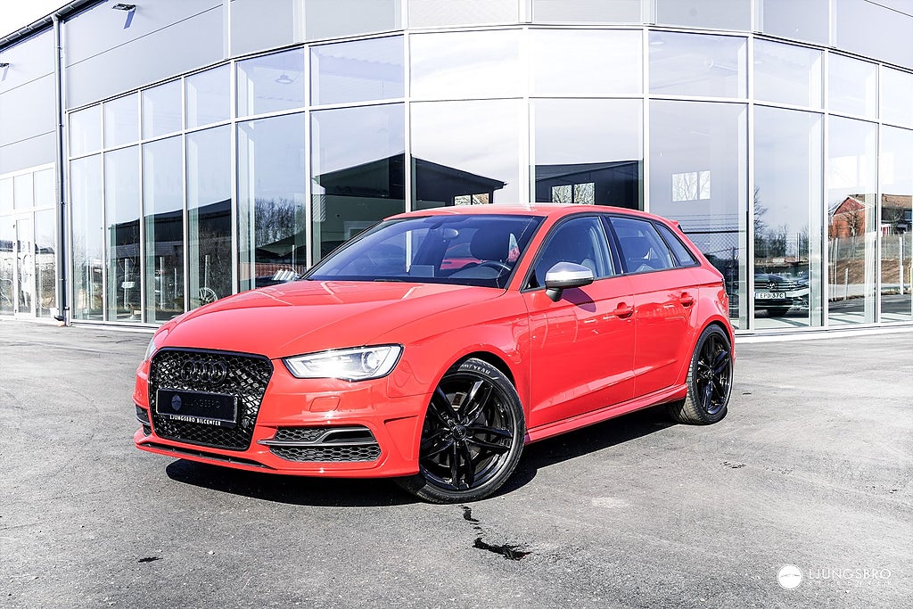 Audi S3 2.0 TFSI Quattro 300hk / Nyservad / Värmare