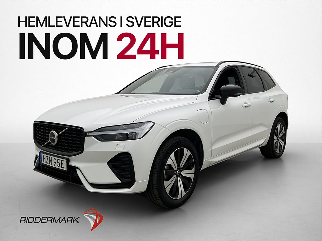 Volvo XC60 T6 Recharge AWD 350hk Plus Dark Pano H/K Dragkrok