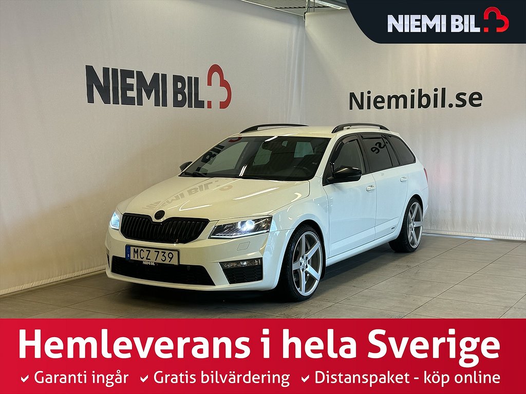 Skoda Octavia Kombi RS 4x4 2.0 TDI Dvärm/Drag/Psens/MoK/SoV