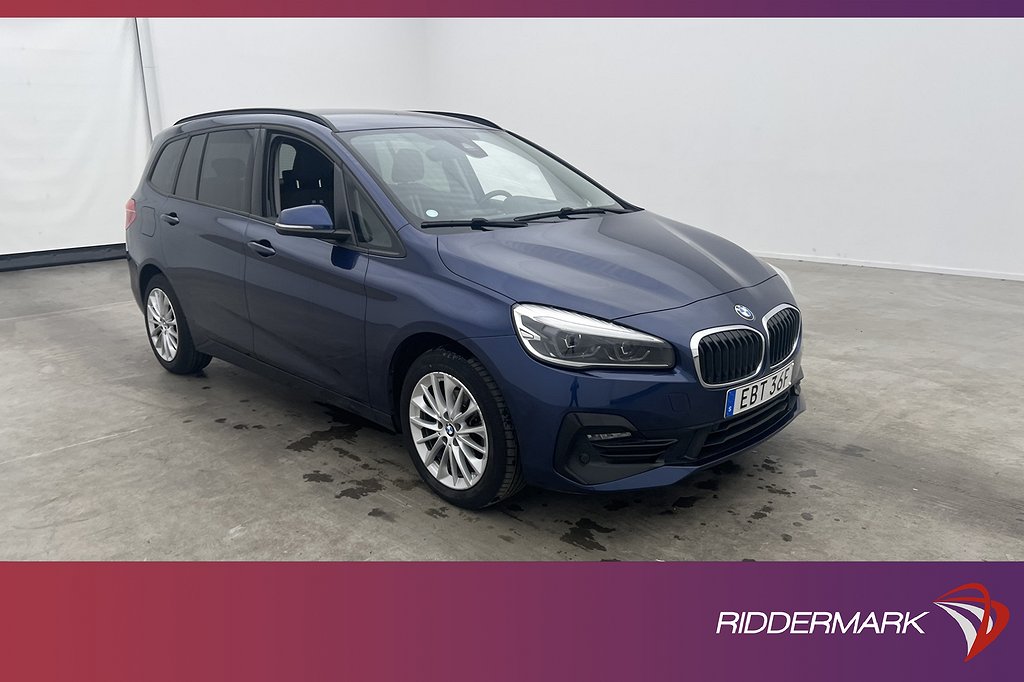 BMW 216 i Gran Tourer 109hk Sport Line 7-Sits HUD Navi Drag