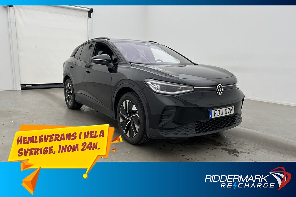 Volkswagen ID.4 Pro 286hk Värmare Dragkrok 360° CarPlay MOMS
