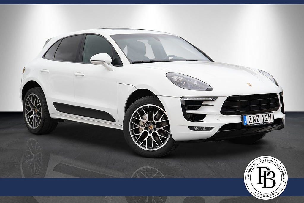 Porsche Macan 4S PDK 340hk Pano Skinn Bose PDC B-kam 