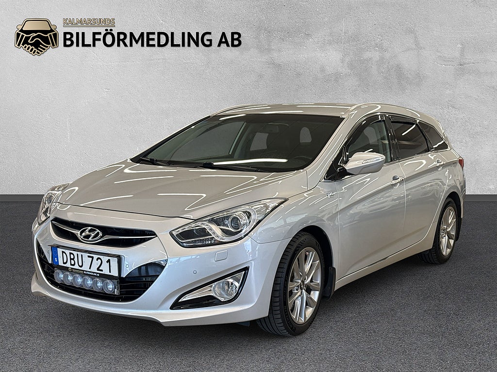 Hyundai i40 1.7 CRDi Business B-Kam Navi 136hk Fullserv 1 brukare