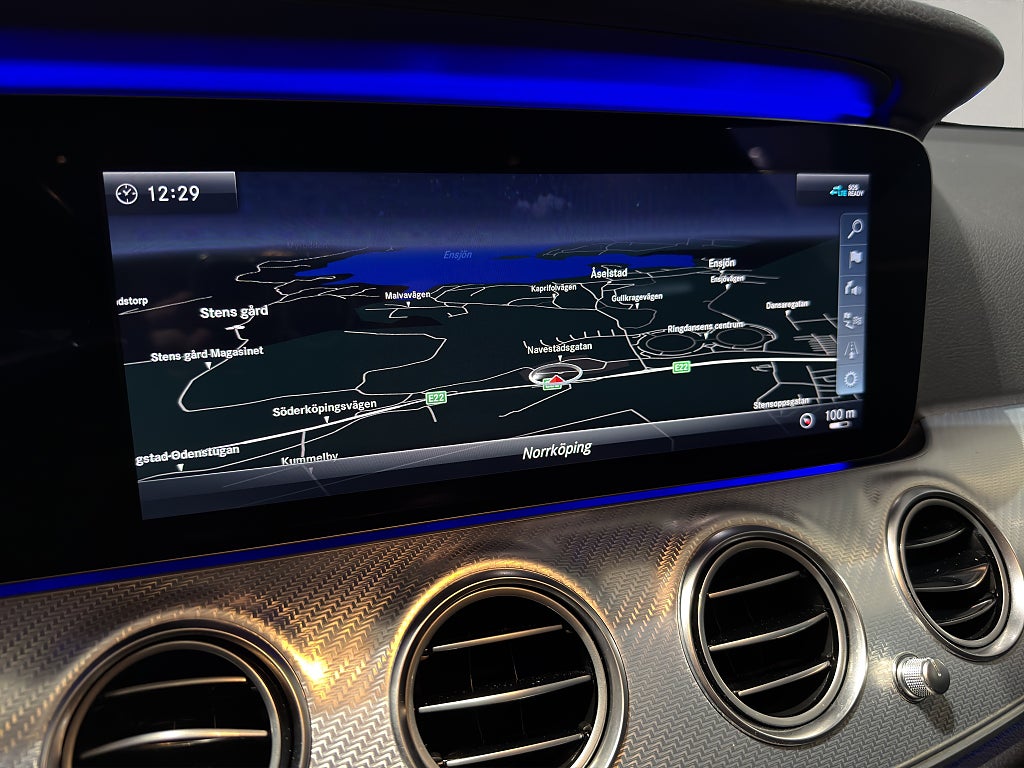 Mercedes-Benz E 220 d All-Terrain 4m Läder Glastak Widscreen - bild 14