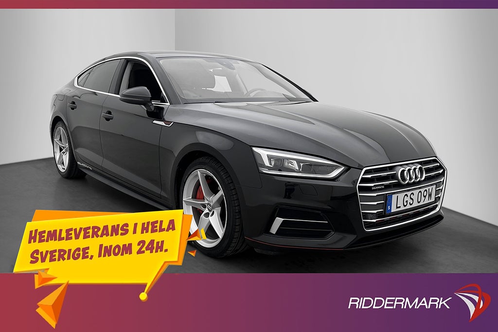Audi A5 Sportback 45 TFSI Q 245hk Proline CarPlay Keyless