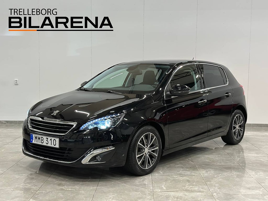 Peugeot 308 1.6 BlueHDi 120hk Allure, Kamrembytt, 2 Brukare