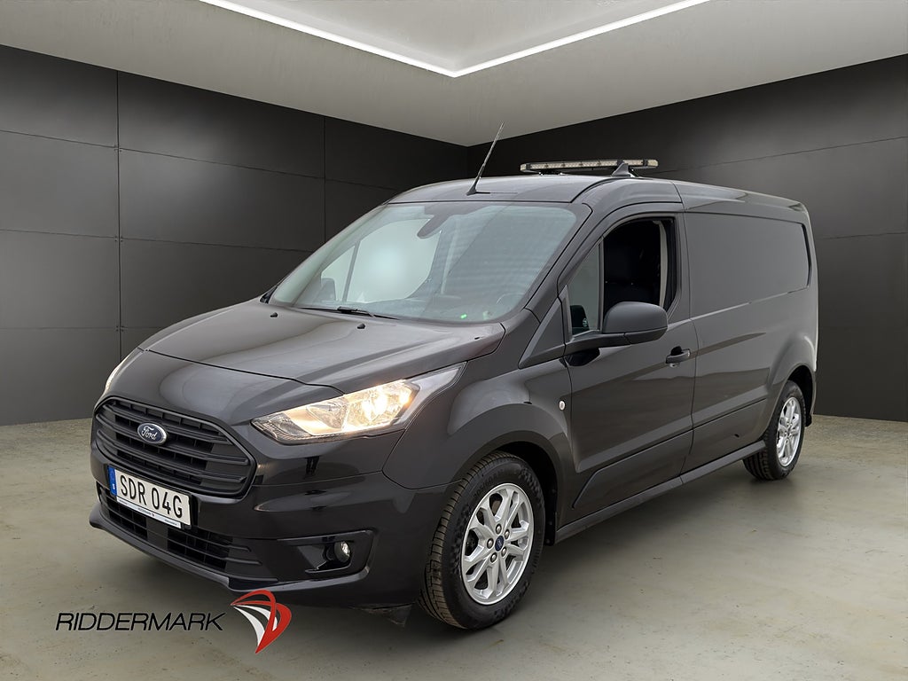 Ford Transit Connect LWB Värm Drag Kamera V-Inr CARPLAY Moms