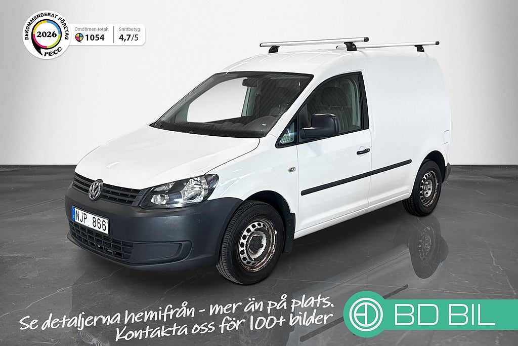 Volkswagen Caddy 1.6 TDI V-INREDNING VÄRMARE DRAGKROK 