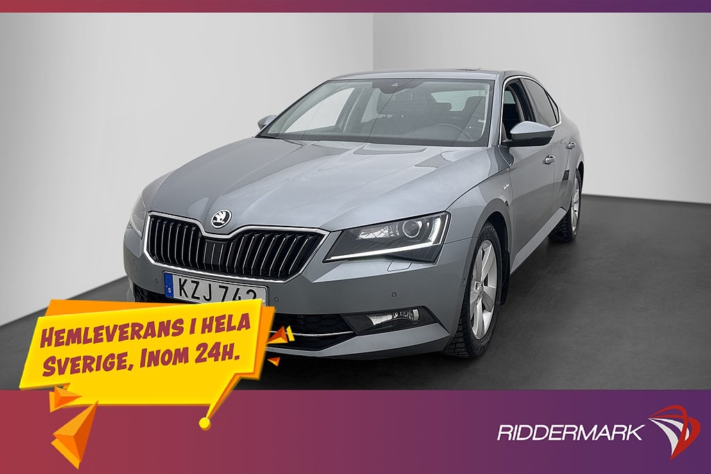 Skoda Superb TDI 4x4 190hk L&K Canton D-Värmare Kamera Drag
