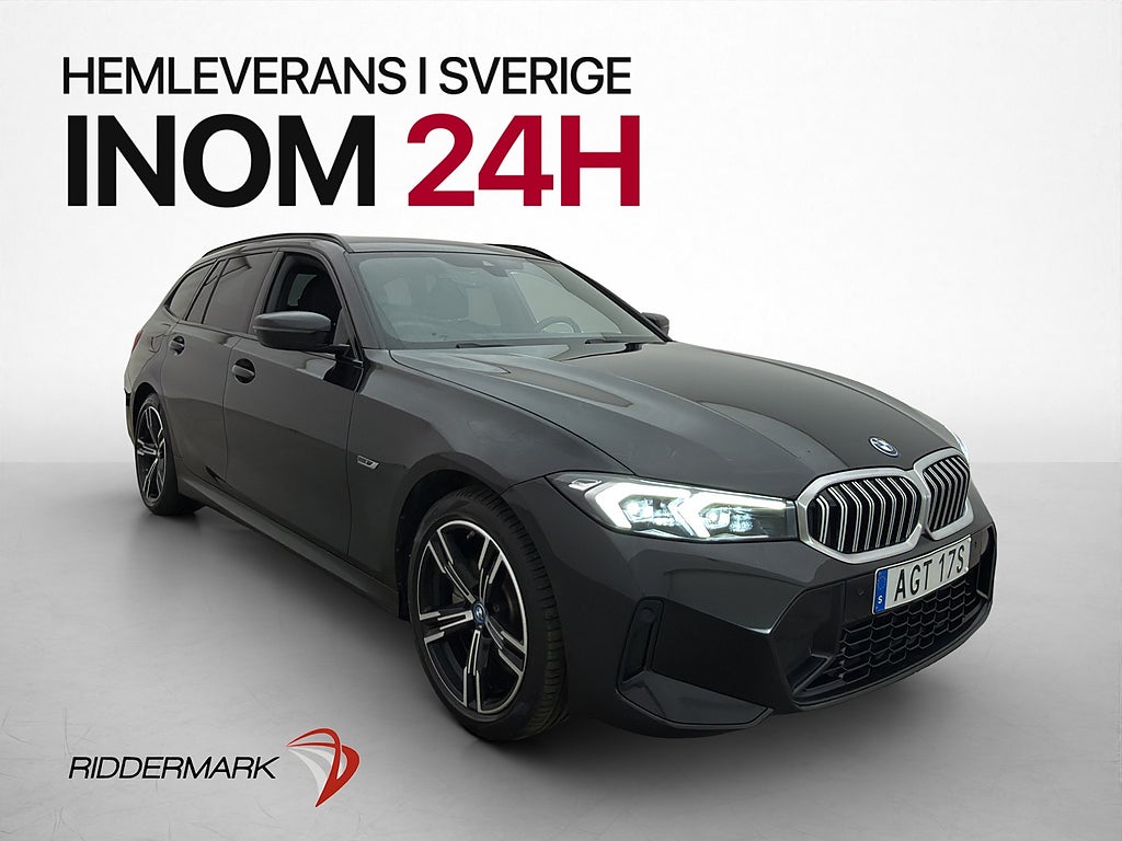 BMW 330e xDrive Touring M Sport Kamera HiFi CarPlay Dragkrok