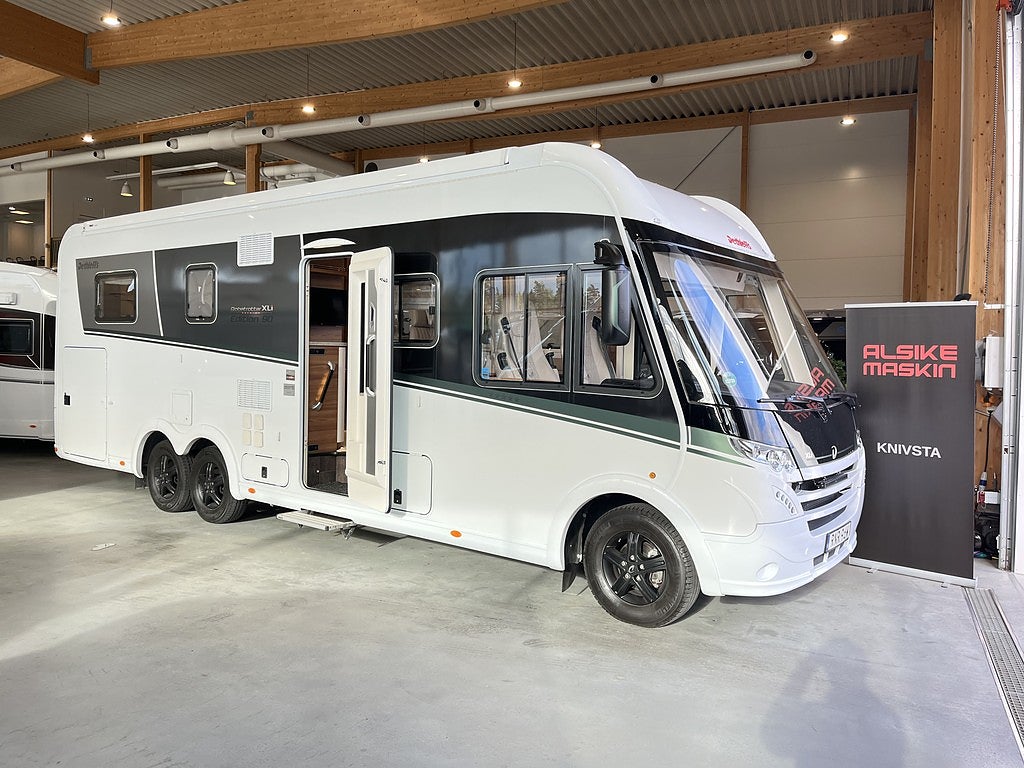 Dethleffs Globetrotter XLI 7850 Premium Edition 90 / Hyd-stöd / Solcell x2