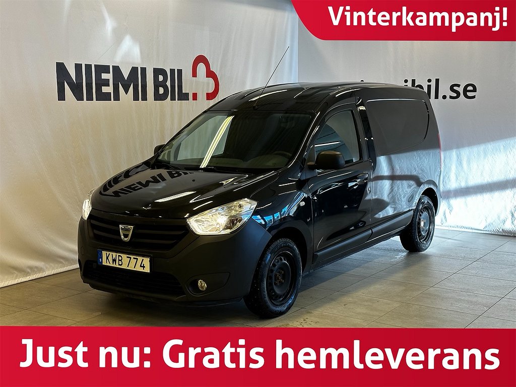 Dacia Dokker Express 1.5 90hk Bluetooth/SoV-hjul/MoK/MOMS
