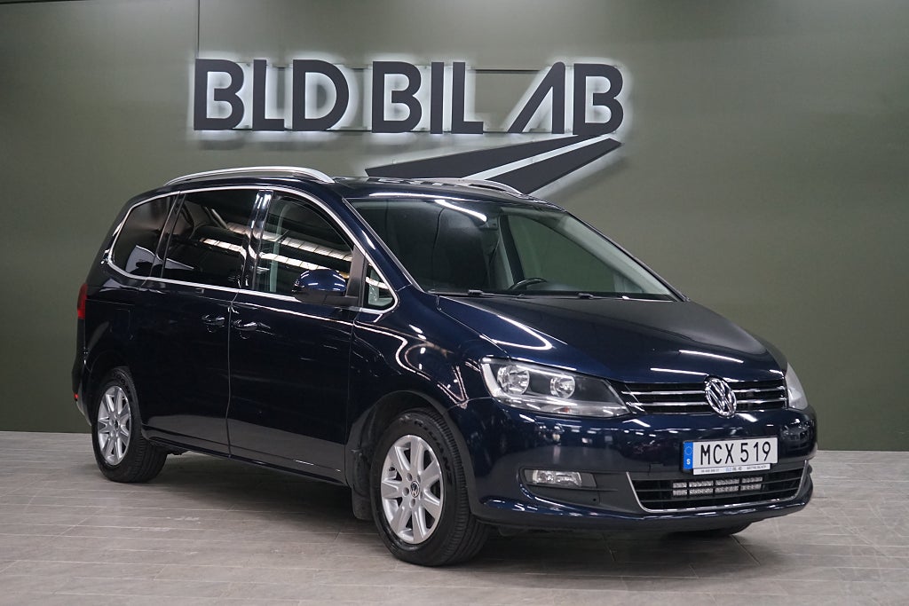 Volkswagen Sharan 7-SITS 2.0 TDI DPF BMT NYSERVAD NYBES KAMBYTT140HK 