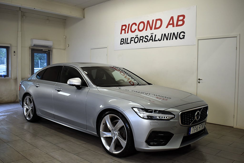 Volvo S90 D5 AWD 235HK R-DESIGN 21" 360 KAMERA DRAG H/K