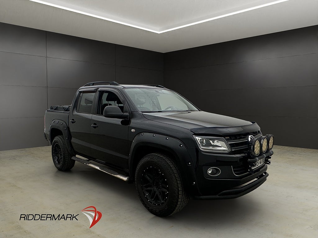 Volkswagen Amarok 2.0BiTDI 180hk 4M Drag Skinn B-Kamera Moms