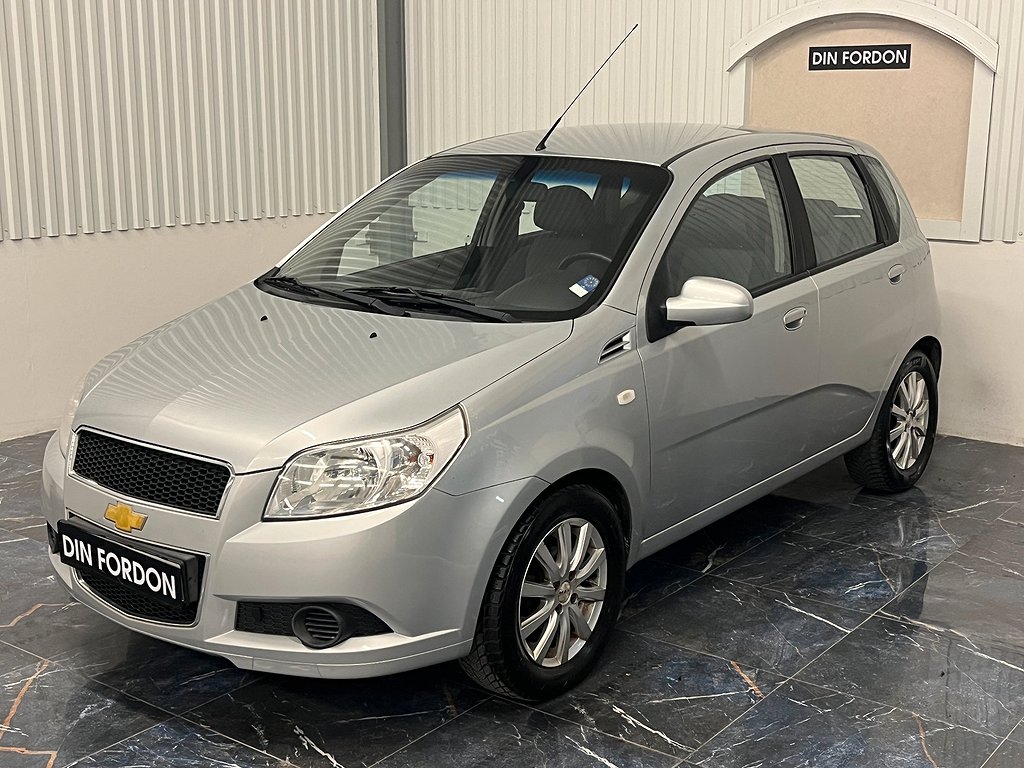 Chevrolet Aveo 5-dörrar 1.2 Euro 4/NY SERVAD