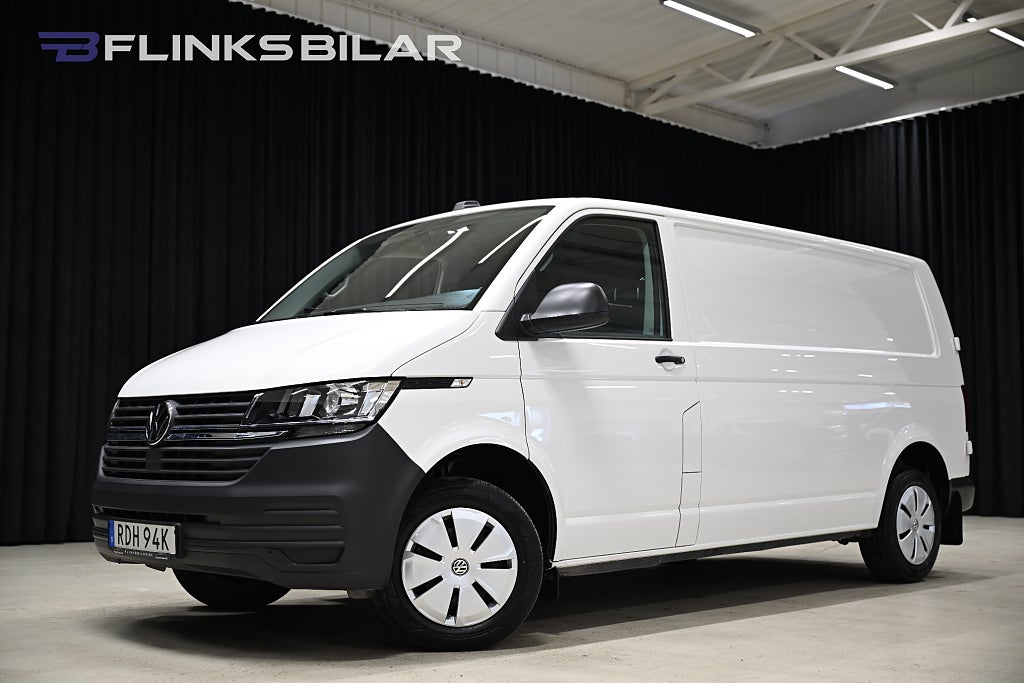 Volkswagen Transporter DSG 150HK L2 Drag|Värmare|Backkamera|Lågmil|Leasbar