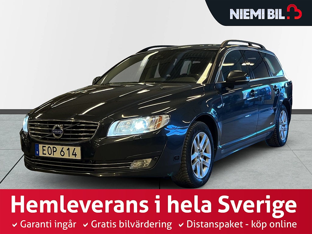 Volvo V70 D4 Momentum Drag/Kamera/D-Värm/M-Värm/Pano/S&V/P-Sens