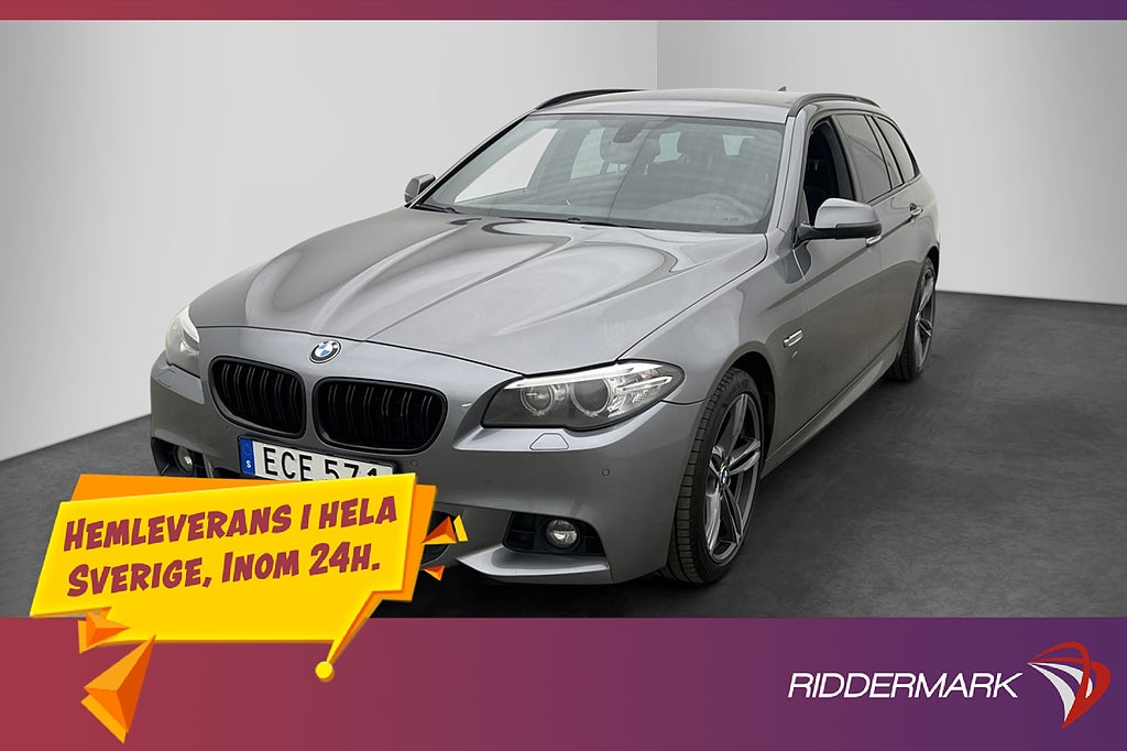 BMW 520 D xDrive 190hk M Sport Dragkrok Kamera Navi Keyless