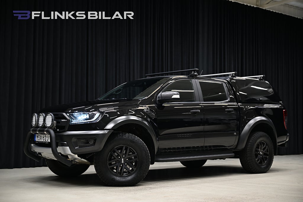 Ford Ranger Raptor Raptor 213HK Automat|Kåpa|Skärmbreddare|Frontvåge|SeUTR
