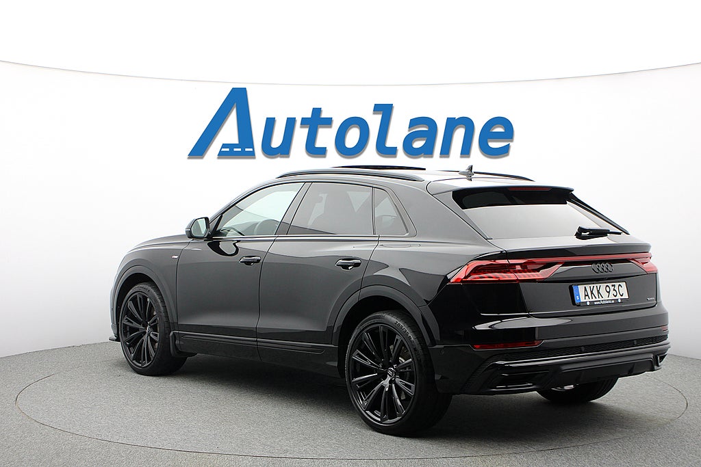 Audi Q8 50 TDI S Line, Panorama, 360°, Night Vision, 23" 286hk