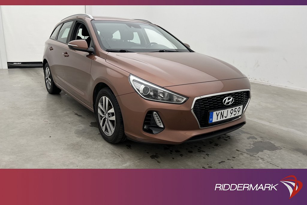 Hyundai i30 Kombi 1.4 T-GDI 140hk Comfort Värmare Sensorer