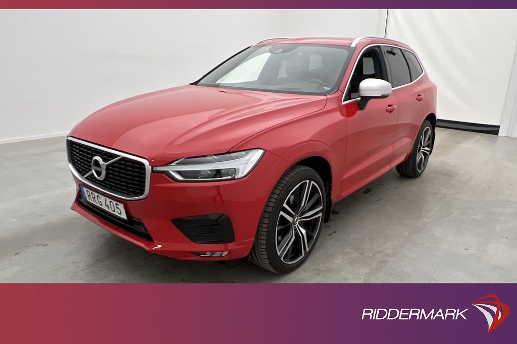 Volvo XC60 T5 AWD 250hk R-Design Kamera Pano B&W HUD Drag