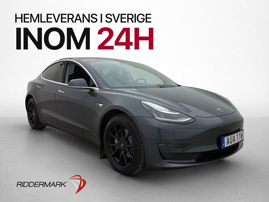 Tesla Model 3 Long Range AWD Svensksåld Autopilot