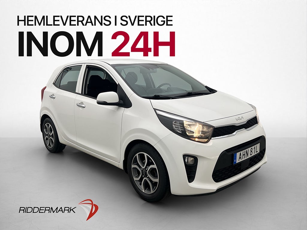 Kia Picanto 1.0 67hk Advance Kamera CarPlay Rattvärme
