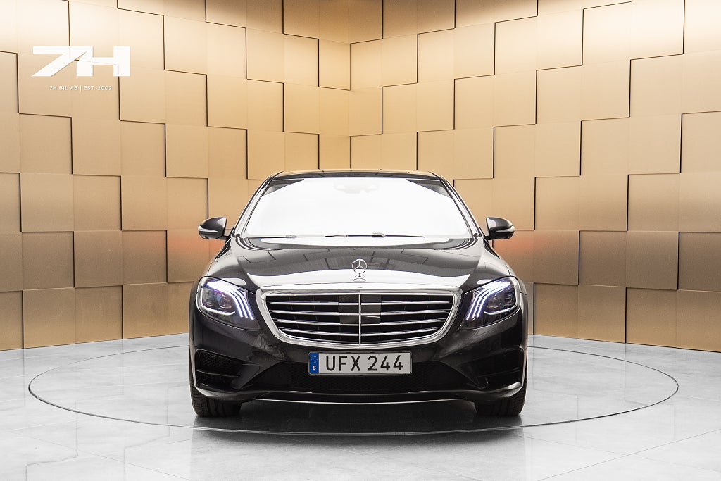 Mercedes-Benz S 350 d Lång 4M AMG / 360 / Burmester® / Sv.Såld