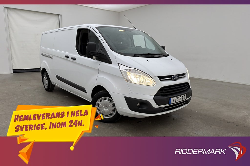 Ford transit-custom L2 2.0TDCi Värmare PDC 3-Sits Dragkrok
