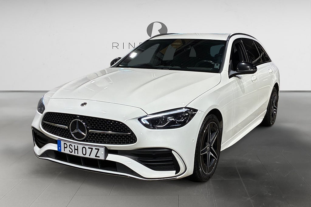 Mercedes-Benz C300 T 300 T e AUT 4M AMG LINE BURMESTER P-VÄRM NAVI 10500MIL