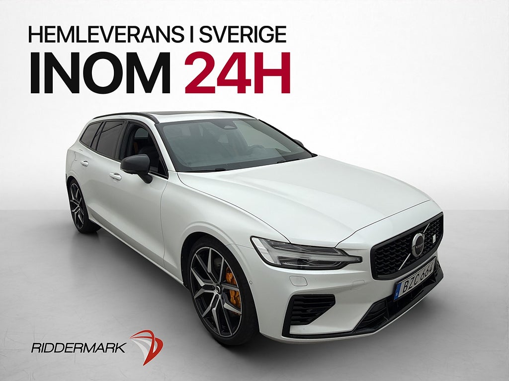 Volvo V60 Recharge T8 AWD Polestar Drag Pano 360°