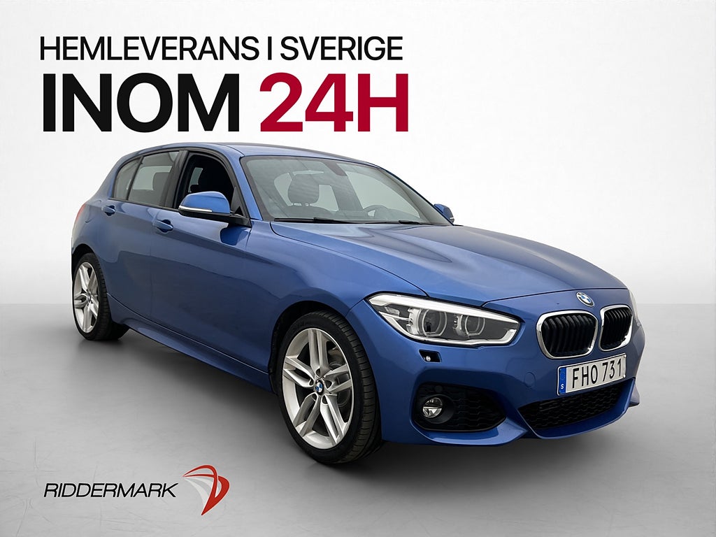 BMW 120D xDrive 190hk M-Sport Drag P-sensor Keyless-Go
